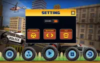 Modern Police Chasing Monster Truck : Cop Escape Screen Shot 7