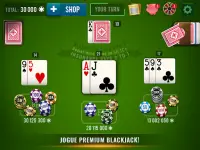 BLACKJACK 21 Cassino em Vegas - free card game Screen Shot 0