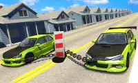 Chained Cars Stunt Racing Drive Screen Shot 3