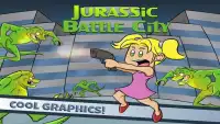 Jurassic Dinosaur Battle City Screen Shot 2