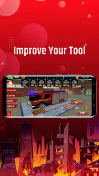 Fire Truck Games - Firefigther Screen Shot 6
