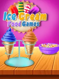 Jeux de cuisine crème glacée Screen Shot 10