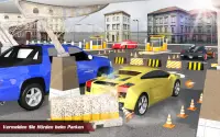 Modernes treibendes Autoparken 3d - auto spiele Screen Shot 1