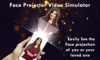 Face Projector Video Simulator Screen Shot 2