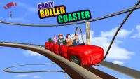 Roller Coaster City Theme Park Sky Train 2020 Screen Shot 1
