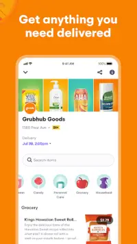 Grubhub: Food Delivery Screen Shot 2