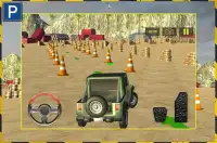軍用レーシングカーパーキングドライブ Screen Shot 0