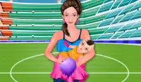 Cheerleader Babypflege-Spiele Screen Shot 8