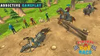 Corrida de cavalos super-estável corrida de animai Screen Shot 3