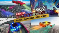 Car Stunts Racing: Impossible Track Rooftop Rider Screen Shot 1