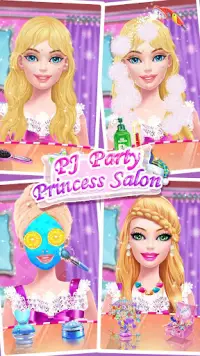 PJ Party - Princess Salon Screen Shot 6
