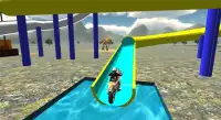 जल स्लाइड बाइक डाउनहाल हीरो रेसिंग Screen Shot 1