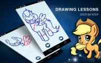 How to Draw My  Cute Dolls Little Pony Screen Shot 0