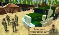 Army Tank Transporter Truck Screen Shot 2