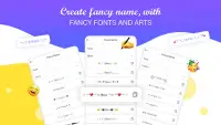 Fancy Fonts, Text and Nickname Screen Shot 3