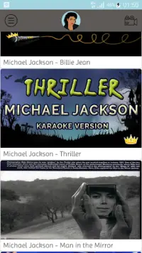 Michael Jackson Karaoké Screen Shot 0