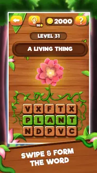 Word Challenge - Word Puzzle Games For Free Screen Shot 1