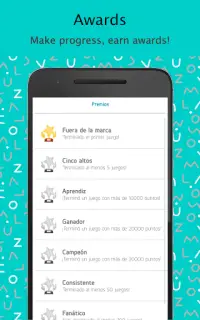 Verdugo (Hangman: Spanish): SmartTV, Tablet, Phone Screen Shot 5
