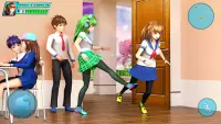 School Love Life: Anime Games Screen Shot 0
