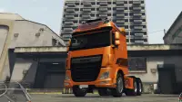 ट्रक गेम - यूरो ट्रक ड्राइवर प्लस कार्गो Screen Shot 0