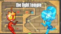 Icegirl And Fireboy kiss : The Light Temple Run Screen Shot 0