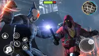 Flying Bat Superhero Man Games Screen Shot 3