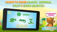 ألعاب التعلم للطفل: الألوان Screen Shot 6