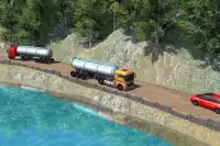 Oil Tanker Off Road Truck Sim - Hill Climb Driving Screen Shot 14