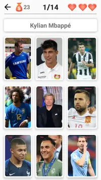 Joueurs de Football - Football Quiz Screen Shot 6