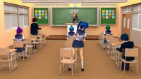 Gry anime: licealistka Screen Shot 0