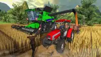 Heavy Duty Farm Tractor Driving: Thresher Machine Screen Shot 1