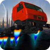 Flying Truck KAMAZ 3D