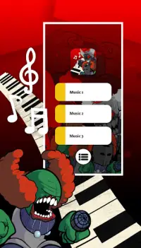 Piano Friday Night Funkin - Games FNF Tricky Screen Shot 2