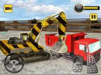 Pesada excavadora Dump Sim Screen Shot 2