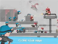 กองทัพโคลน: เกมต่อสู้ Screen Shot 7