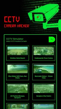 CCTV Camera Hacker App - Camera Hacker Simulator Screen Shot 2