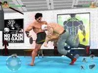 Gym BodyBuilder Combattre jeu Screen Shot 2