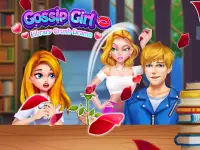 Gossip Girl - โรงเรียนมัธยม Crush & Kissing เกม Screen Shot 0
