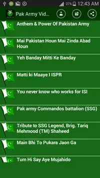 Pak Army Videos Screen Shot 1