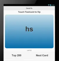 Top 200 Medical Abbreviations Flashcards Screen Shot 2