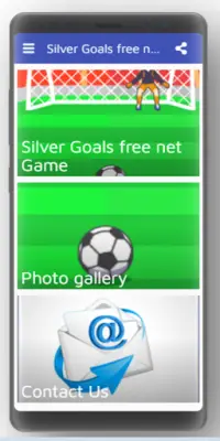 Silver Goals free net Game Screen Shot 0
