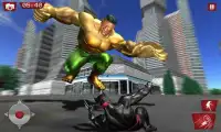 Héroe araña volador super monstruo: batalla ciudad Screen Shot 0