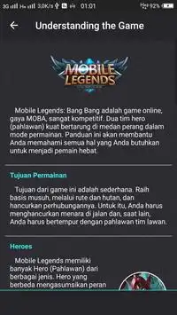 Panduan: Mobile Legends Guide Bahasa Indonesia Screen Shot 2