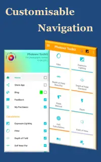 Photography Calculator Tools Screen Shot 0