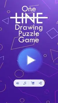 One Line Drawing Puzzle Game Screen Shot 0
