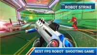 Jogo de terrorista: Robot guerra jogos de arma Screen Shot 0