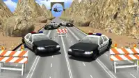 पुलिस गाड़ी रेसर: यातायात गाड़ी ड्राइविंग Screen Shot 1