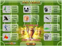 Soccer Star Slot Machine Screen Shot 2