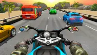Traffic Highway Rider: Real Bike Racing Games Screen Shot 1