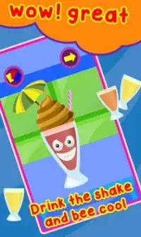 Milkshake maker game Screen Shot 3